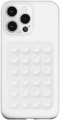 LvShuLiangPin Anteel Silicone Suction Phone Case Mount, Silicon Adhesive Phone Accessory for Smartphones, Hands-Free Mirror Shower Phone Holder for Selfies, Tiktok Videos (Clear Glitter) by LvShuLiangPin