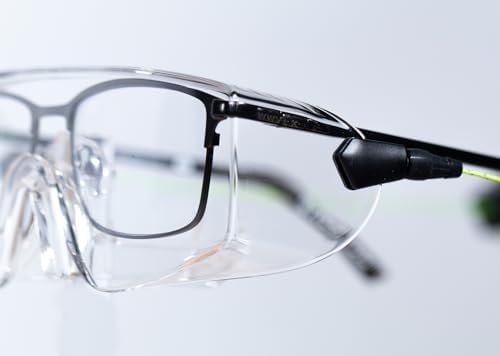 ProAction Over-the-Lens, SAFETY GLASSES - Interchangeable, Anti-fog, Anti-scratch, Feather-light Fit - PPE - Image 3