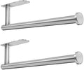 DEKAVA Paper Towel Holder Under Cabinet for Kitchen, Adhesive Paper Towel Holder Wall Mount, SUS304 Stainless Steel 13 inch(2,Silver by DEKAVA