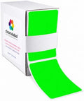 ChromaLabel Moving Labels, 2 x 3 Inch Fluorescent Green, 250/Box by ChromaLabel