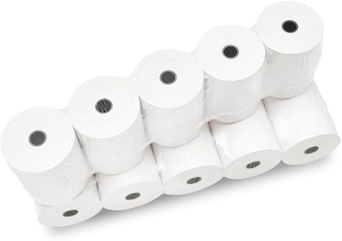 3 1/8 x 230 Thermal Paper Receipt Rolls 3.125 x 230 ft, POS/Cash Register Paper - Image 2