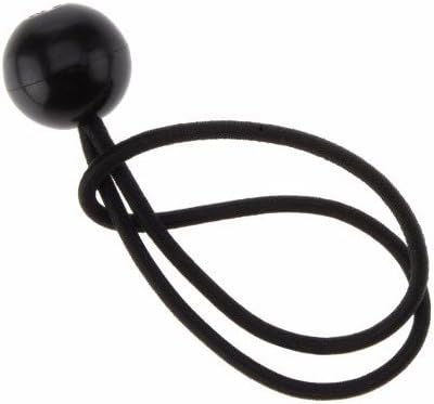 Wideskall® Heavy Duty 6" inch Ball Bungee Cord Tarp Canopy Tie Down Strap, Black (Pack of 30) - Image 2
