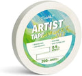 Artist Tape for Watercolor Paper, 1/2 inch Wide 200FT Long by JusArt%7CCreativeArtSupplies