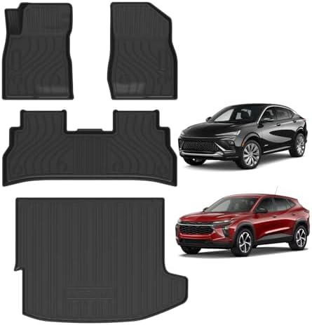 Floor Mats & Cargo Liner for 2024-2026 Chevy Trax & Buick Envista by MOOREVER