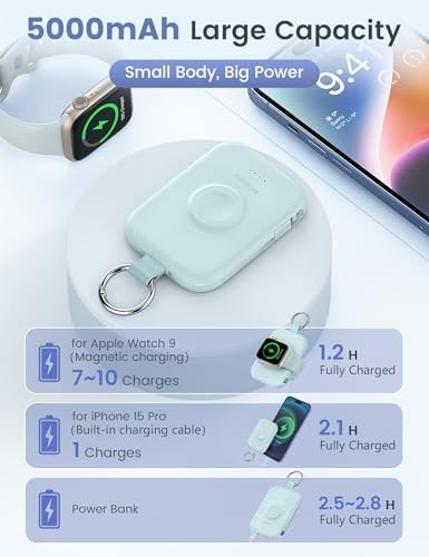 RORRY CharmGo Portable Charger, 5000mAh Portable Charger Power Bank - Image 3