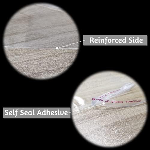 120Pcs 9x12 Inch Clear Self Sealing Cellophane Bags, 2 Mil - Image 3