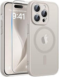 FNTCASE for iPhone 14 Pro Max Case, Fit for Magsafe, Glass Screen Protector by FNTCASE