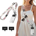 Icycay Phone Lanyard Crossbody Strap Neck Adjustable Teacher Women Flower by Icycay