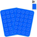 Giumel 2PCS Silicone Suction Phone Case Mount, Non Slip Suction Cup, Hands-Free Phone Accessories Holder for Selfies and Videos, Silicone Adhesive Stand Sticky for Cell Phone Dark Blue by Giumel