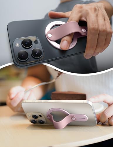 GripMate for MagSafe Phone Grip for iPhone, Slim Magnetic Phone Ring Holder - Image 5