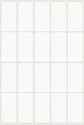 Royal Green White Rectangle Color Coding Stickers 1.57 inch x 0.75 inch by RoyalGreen