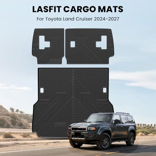 LASFIT Cargo Mats for Land Cruiser LC250 2024-2027 with Backrest Mat - Image 2