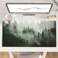 QIYI PU Leather Large Mouse Pad, Waterproof Desk Mat, 31.5" x 15.7", Forest by QIYI