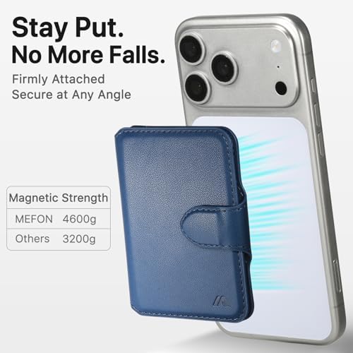 for MagSafe Wallet, Magnetic Phone Wallet RFID Blocking Strong Magnet - Image 3