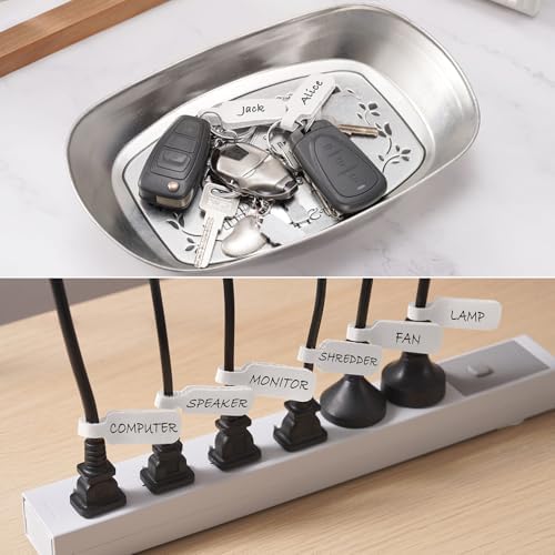Trilancer Cable Cord Labels Large Size for Wire Organizing & Identification - Image 4