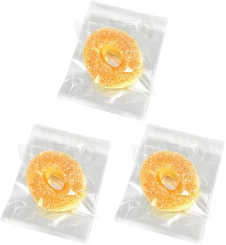 Morepack 5x5 In Cookie Bags Clear Self Sealing Cellophane Treat Bags 600Pcs by Morepack