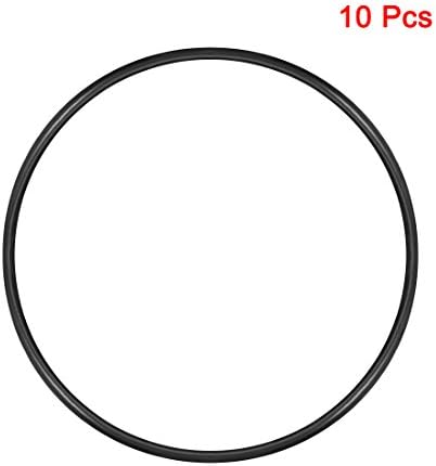 uxcell Nitrile Rubber O-Rings 105mm OD 98mm ID 3.5mm Width, Metric Sealing Gasket, Pack of 10 - Image 2