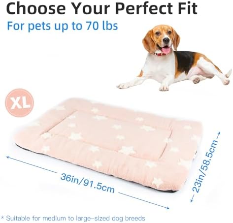 Mora Pets Dog Crate Pad Washable Dog Bed for Crate Flat Cat Pet Kennel Mat - Image 6