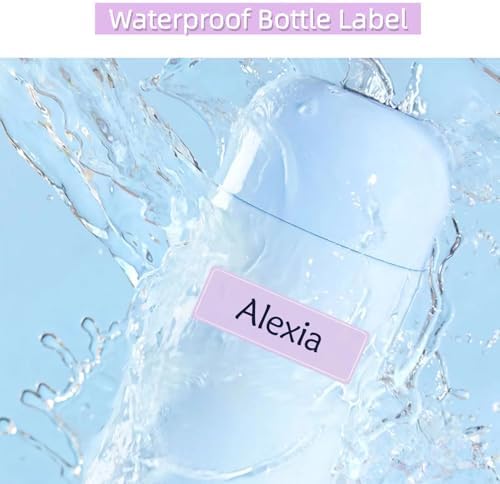 Assorted Colors Waterproof Removable Labels with Pen Adhesive Name Tag - Image 4