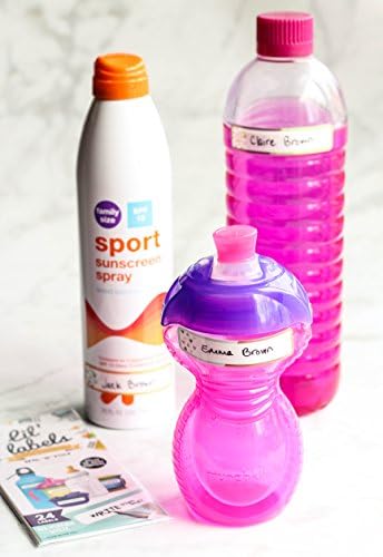 Bottle Labels, Write-On Name, Self-Laminating, Waterproof, Baby Bottle Label for Daycare, Made in The USA (Animal Friends Set of 2) - Image 6