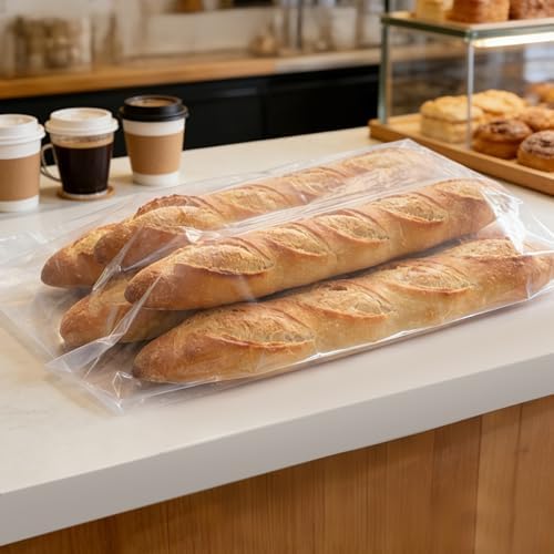 Yotelab Clear Plastic Flat Open Poly Bags for Packaging, 20x26 In, 10Pcs - Image 5