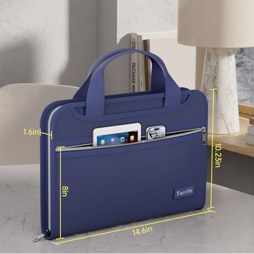 Accordion File Organizer, Fireproof Expanding File Folder with 13 Pockets - Image 3