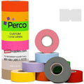 Custom Price and Date Labels - 240,000 Price Marking Labels for Perco Lite, X, Plus and Perco Pro 1 Line Guns - Choose Color, Font and Imprint - 240 Rolls, 30 Sleeves - Made in USA by Perco