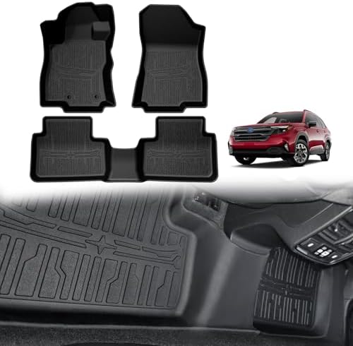 TripleAliners Floor Mats for 2025-2026 Subaru Forester Accessories by TripleAliners