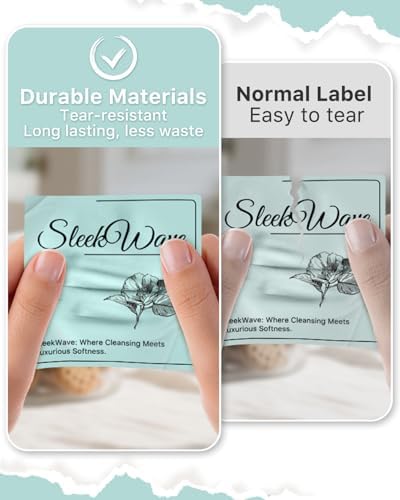 iEager Green 3" x 3" Square Thermal Label Stickers, 500 Labels/Roll - Image 4