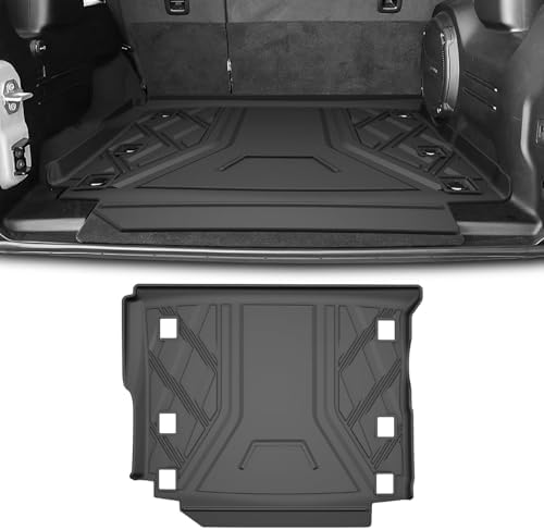 Cargo Mat fit for 2018-2026 Jeep Wrangler JL 4X4 with OEM Subwoofer by AOMSAZTO