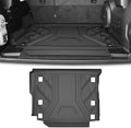 Cargo Mat fit for 2018-2026 Jeep Wrangler JL 4X4 with OEM Subwoofer by AOMSAZTO