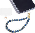 Marble Beaded Phone Wrist Strap for Women, Detachable Design by Lostars