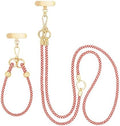 Crystal Phone Strap Crossbody and Wrist Lanyard, Anti Theft Layered & Wrist Strap Cell Phone Neck for Women by FUAHXYESFashionPhoneLayeredJewelry
