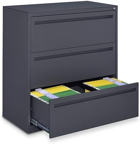 nbf signature series Ogden 3 Drawer Lateral File Cabinet - Image 2