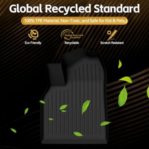 Naibeve Floor Mats for 2025-2026 Tesla Model Y Juniper (Standard only) - Image 3