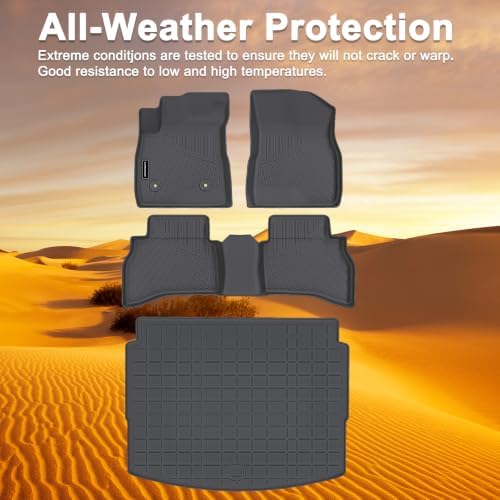 TPE Floor Mats for 2021-2026 Chevy Trailblazer AWD Accessories - Image 6