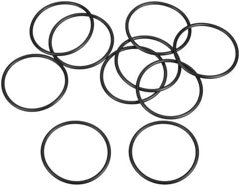 uxcell 10Pcs AS-230 NBR 70A O-Rings 2-1/2"ID x 1/8"CS/2.484"ID x 0.139"CS by uxcell