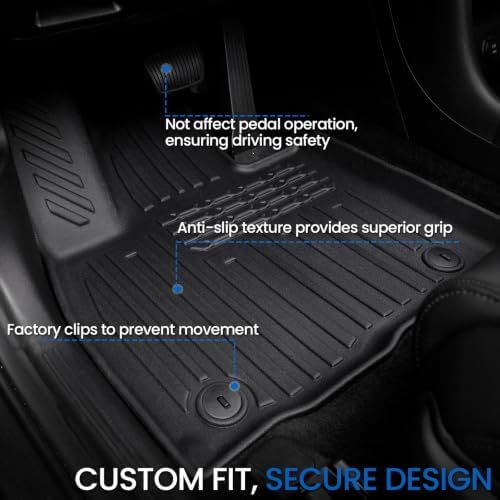 Floor Mats for Hyundai Palisade Hybrid 2026 7&8 Seat w/Cargo Mat - Image 2
