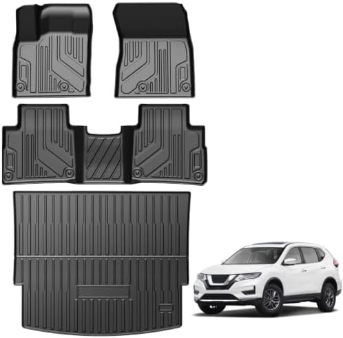 Floor Mats & Cargo Liner for 2021-2026 Nissan Rogue (Not Sport) by MOOREVER