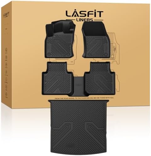 LASFIT for VW Tiguan 2018-2024 Floor Mats and Cargo Liner, Only for 5-Seat by LASFIT