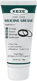 KEZE Waterproof Food Grade Silicone Lubricant Plumbers Grease for O Rings by KEZE