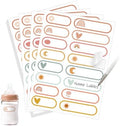 Waterproof Name Labels for Kids Daycare 320 Pcs, Boho by Tudomro