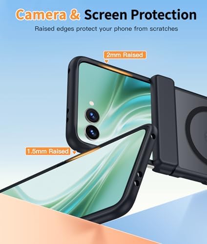 FNTCASE for Motorola Razr Ultra 2026/2025 Case, Fit for Magsafe, Black - Image 6