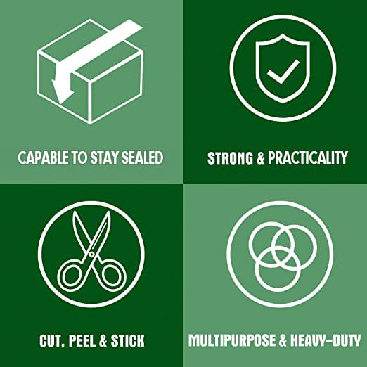 HERKKA Clear Packing Tape, 24 Rolls Heavy Duty Packaging Tape - Image 6