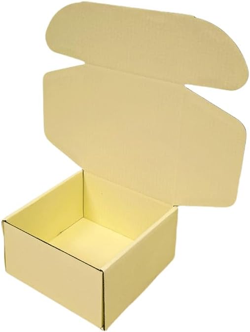 10 Pcs 9.8 x 9.8 x 4 inches Large Size Corrugated Cardboard Gift Boxes - Image 5