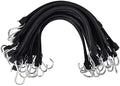 XSTRAP STANDARD 20PK 100% EPDM Bungee Cords 15" Natural Rubber Tarp Straps by XSTRAPSTANDARD