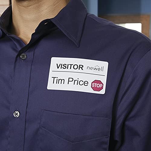 DYMO Authentic LW Name Badge Labels, 12-Hour Expiration Notification Disks, White, 2-1/4" x 4", 1 Roll of 250 - for LabelWriter Label Printers - Image 6