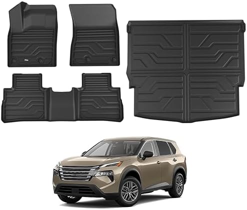 Floor Mats for Nissan Rogue 2021-2026 (Not for Sport) by Partzer
