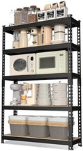 WORKPRO Shelving with MDF Board, 27-2/5"W x 11-7/10"D x 60" H, 1650LBS Load by WORKPRO