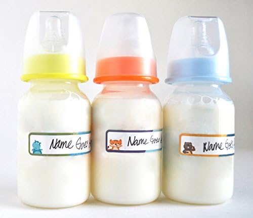 Bottle Labels, Write-On, Self-Laminating, Waterproof Kids Name Labels for Baby Bottles, Sippy Cup for Daycare School, Dishwasher Safe, Boy or Girl (Transportation, Set of 2) - Image 4
